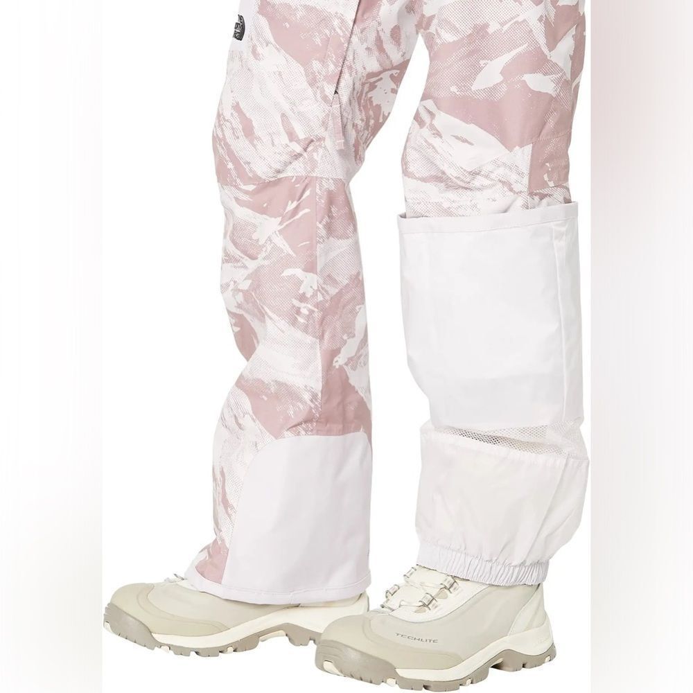 The North Face Women’s Freedom Bib Winter Ski Waterproof Lavender fog Size 2X - Picture 5 of 8